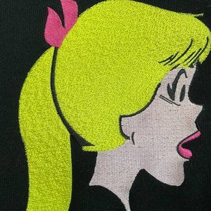 Embroidered Betty & Veronica sweater
